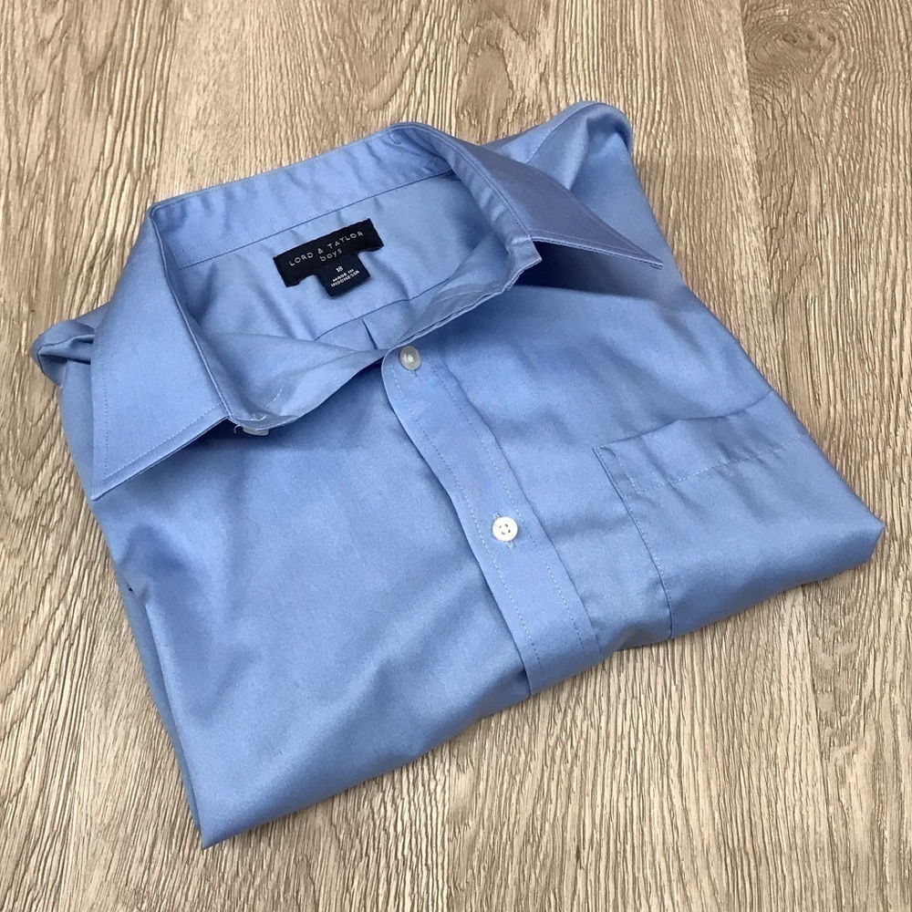 Lord and Taylor Boys Blue Dress Short BB233